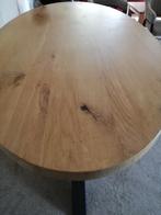 Ovale eetkamer tafel, Huis en Inrichting, Tafels | Eettafels, 50 tot 100 cm, 150 tot 200 cm, Zo goed als nieuw, Ophalen