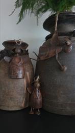 Set van 3 metalen engelen -S29-, Ophalen of Verzenden, ., ., .