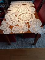 Vintage Gehaakte kleedjes diversen, Huis en Inrichting, Stoffering | Tapijten en Kleden, Crème, Vintage, 200 cm of meer, Ophalen of Verzenden