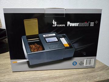 Powermatic 3 sigarettenmachine beschikbaar voor biedingen