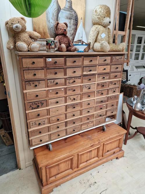 Gereedschapskast - Vintage - 120cm, Antiek en Kunst, Antiek | Meubels | Kasten, Ophalen