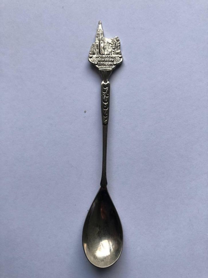 Fraai Apeldoorn N.H. kerk lepeltje. Theelepeltje. Loolaan., Antiek en Kunst, Antiek | Bestek, Ophalen of Verzenden