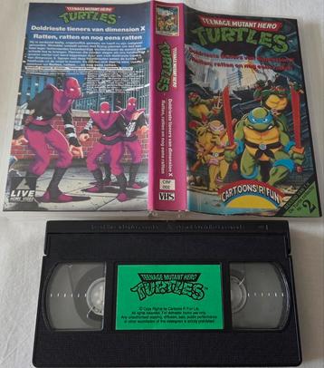 Teenage Mutant Hero Turtles Nummer : 2 VHS Cartoon/Animatie beschikbaar voor biedingen