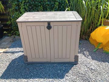 nette keter tuinkast  / opbergbox  / kussenkist  beschikbaar voor biedingen