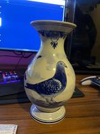 Duiven vaas delfs blauw, Antiek en Kunst, Ophalen