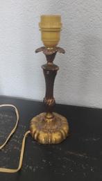 Vintage tafellamp lampvoet koper, Ophalen of Verzenden, Gebruikt, Metaal, Minder dan 50 cm
