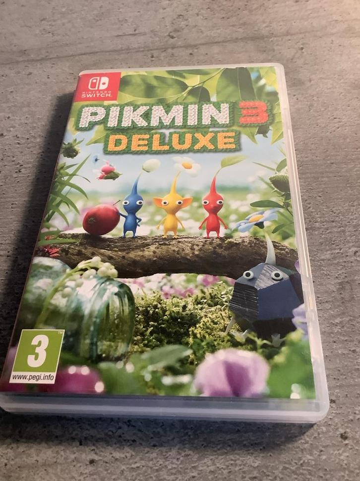 Pikmin 3 Deluxe, Spelcomputers en Games, Games | Nintendo Switch, Zo goed als nieuw, Strategie en Constructie, 2 spelers, Vanaf 7 jaar