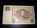 ### Zweden 5 kronen 1954 ###, Ophalen of Verzenden, België