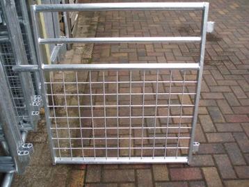 Weidehek met gaas 1.5 meter (nieuw) beschikbaar voor biedingen