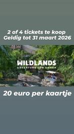 Wildlands Adventure Zoo tickets, Tickets en Kaartjes, Drie personen of meer, Ticket of Toegangskaart