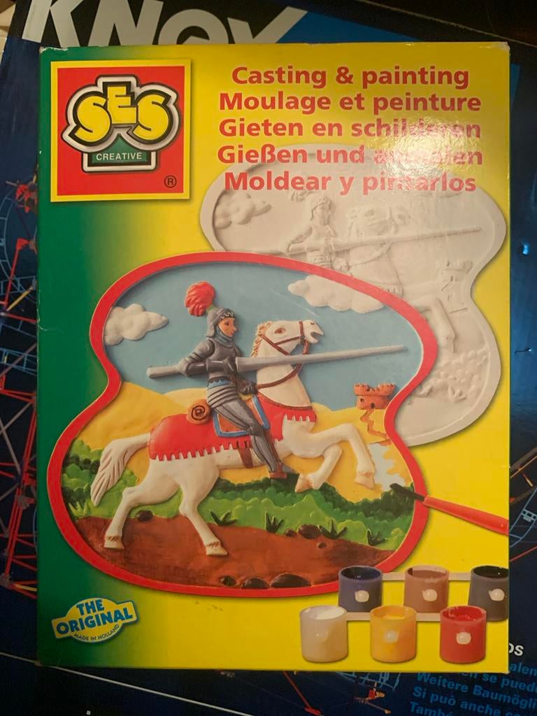 SES Gips gieten en schilderen - Nieuw in doos, Kinderen en Baby's, Speelgoed | Educatief en Creatief, Ophalen of Verzenden, Nieuw