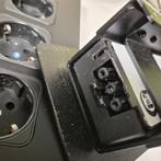 6x inbouw stopcontact 4-voudig voor bureau of vergadertafel, Ophalen of Verzenden