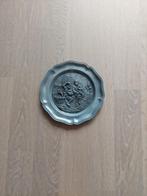 Tinnen wandbord, Antiek en Kunst, Antiek | Tin, Ophalen