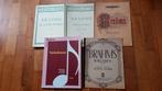 BRAHMS. 5 Pianoboeken, Muziek en Instrumenten, Bladmuziek, Ophalen of Verzenden, Gebruikt