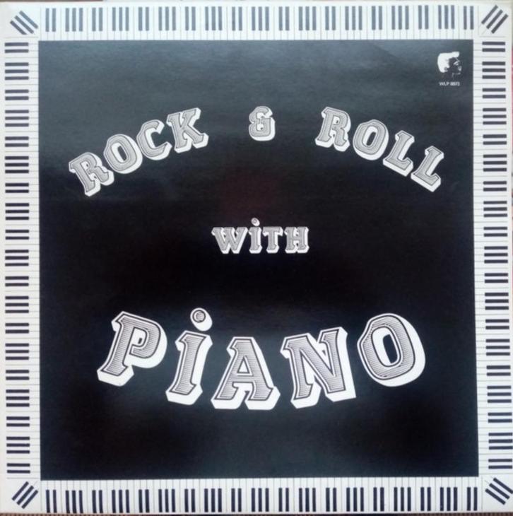 Vinyl - Titel: Rock & Roll With Piano - Rockabilly, Cd's en Dvd's, Vinyl | Rock, Zo goed als nieuw, Poprock, 12 inch, Ophalen of Verzenden