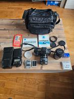 Minolta Dynax 7xi Spiegelreflexcamera met accessoires, Ophalen of Verzenden, Gebruikt, Spiegelreflex, Minolta