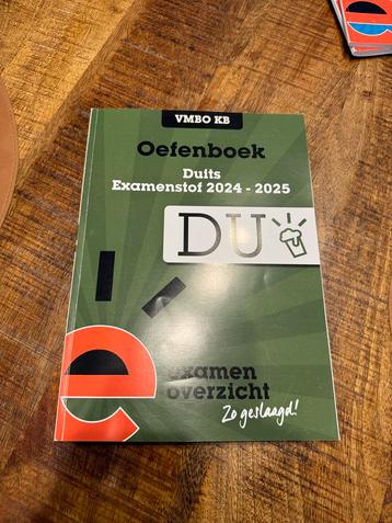 Oefenboek Duits (VMBO KB) - ExamenOverzicht - 2024/2025 beschikbaar voor biedingen