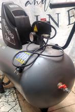 Airpress HLO 300-100 olievrije compressor – 100 liter, Doe-het-zelf en Verbouw, Compressors, Ophalen, Mobiel, Gebruikt, 200 tot 400 liter/min