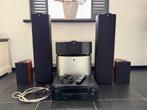 KEF Speakerset (Q5, Q9C, IQ1 & PSW2500) en Denon versterker, Audio, Tv en Foto, Luidsprekers, Gebruikt, Complete surroundset, 120 watt of meer