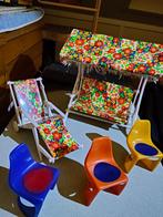 Vintage barbie tuinset., Verzenden