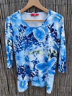 Zomer shirt Lea H.  Mt XXL viscose, Kleding | Dames, Blauw, Ophalen of Verzenden, Zo goed als nieuw, Korte mouw