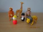 Vintage Fisher Price Circus Dieren, Circus Directeur, Clown, Ophalen of Verzenden, Gebruikt, Speelset