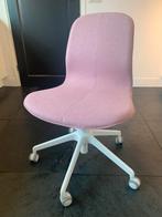IKEA LÅNGFJÄLL vergaderstoel - wit/roze, Huis en Inrichting, Bureaustoelen, Ophalen, Zo goed als nieuw, Roze, Bureaustoel