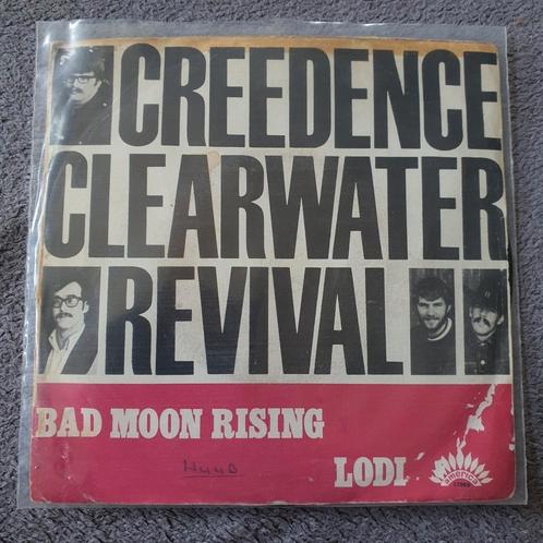 C.C.R. - Bad moon rising  / Lodi, Cd's en Dvd's, Vinyl Singles, Gebruikt, Ophalen of Verzenden