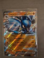 Lucario Ex - Pokemon Prismatic Evolutions, Hobby en Vrije tijd, Verzamelkaartspellen | Pokémon, Ophalen, Zo goed als nieuw