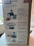 Solis Juice Fountain Premium - Zo Goed Als Nieuw!, Ophalen of Verzenden, Nieuw, Elektrisch, Sapcentrifuge