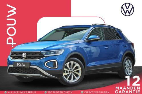 Volkswagen T-Roc 1.0 TSI 115pk Life | Navigatie Via Carplay, Auto's, Volkswagen, Bedrijf, Te koop, T-Roc, ABS, Adaptieve lichten