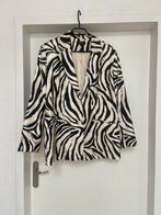 Refined Zebra Blazer - Maat S - Oversized, Zwart, Ophalen of Verzenden, Jasje, Maat 36 (S)