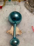 #kerst oude Antieke Kerstbal met Vogels, Gebruikt, T, Ophalen of Verzenden, N