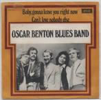 Nederbeat- Oscar Benton Blues Band- Baby, gonna lea, Cd's en Dvd's, Vinyl Singles, Verzenden