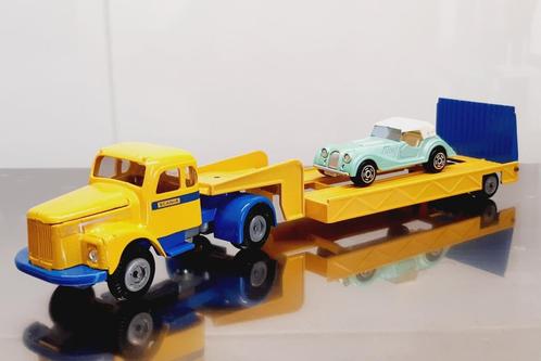 Tekno Holland Scania 110 met Dieplader, Hobby en Vrije tijd, Modelauto's | 1:50, Nieuw, Bus of Vrachtwagen, Tekno, Ophalen of Verzenden