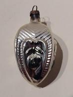 oude mat zilveren kerstbal lantaarn H 7 cm, Ophalen, Gebruikt