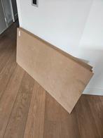 12 MDF Plaat 4mm - 122x61cm, Doe-het-zelf en Verbouw, Platen en Panelen, Ophalen, Zo goed als nieuw, Hout, Minder dan 20 mm
