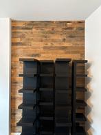 6 schoenen rekken ikea cabinet book shelves wandrek zwart, Ophalen of Verzenden, Zo goed als nieuw