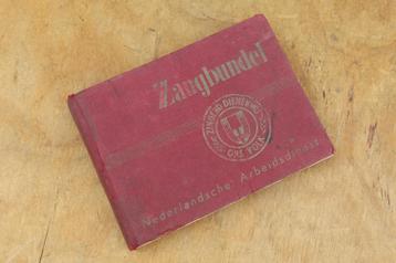 + Nederlandse Arbeitsdienst NAD Zangbundel 1942 + beschikbaar voor biedingen