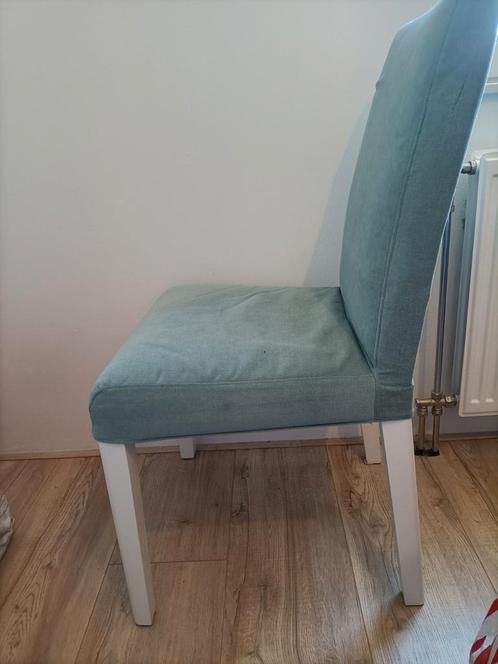 Bergmund ikea stoelen 4x, Huis en Inrichting, Stoelen, Gebruikt, Vier, Blauw, Ophalen
