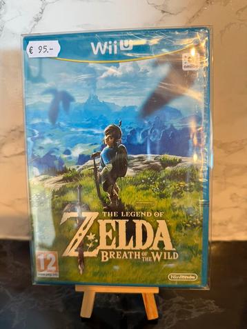 SEALED - Zelda Breath of the Wild - WiiU beschikbaar voor biedingen