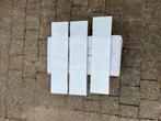 Witjes 7,5 X 30 nieuw in de doos, Doe-het-zelf en Verbouw, Tegels, Overige materialen, Wandtegels, Zo goed als nieuw, 10 m² of meer