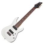 Schecter Omen 8 Vintage White Gitaar 8 snaren, Ophalen, Zo goed als nieuw, Overige merken