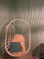 Witte Sissy Boy Hangstoel, Huis en Inrichting, Fauteuils, Ophalen, Minder dan 75 cm, Riet of Rotan, Zo goed als nieuw