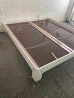 Auping auronde 1.80x2.00 wit met 2 verstelbare spiralen, Huis en Inrichting, Slaapkamer | Bedden, Ophalen, Strak modern, Wit, Tweepersoons