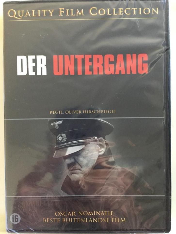 Der Untergang (Nieuw) QFC, Cd's en Dvd's, Dvd's | Actie, Nieuw in verpakking, Oorlog, Vanaf 16 jaar, Ophalen of Verzenden
