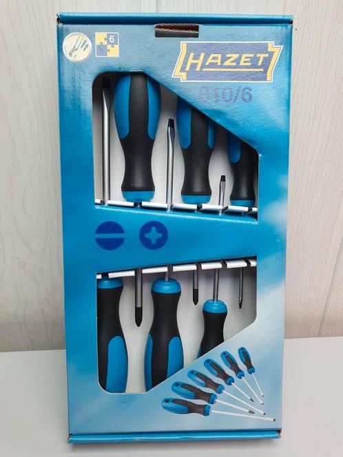 Hazet 810/6 schroevendraaier set 6 delig Nieuw, Auto diversen, Autogereedschap, Nieuw, Ophalen of Verzenden