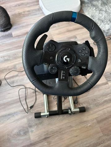 Logitech G923 Trueforce wheel PS + pedals + wheel stand pro beschikbaar voor biedingen