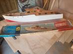Houten modelboot te koop van Admiral, Hobby en Vrije tijd, Modelbouw | Boten en Schepen, Ophalen, Gebruikt, 1:32 tot 1:50, Overige merken