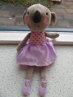 Koala koalabeer paars roze hartjes jurk merk Evora Kruidvat, Ophalen of Verzenden, Zo goed als nieuw, Beer